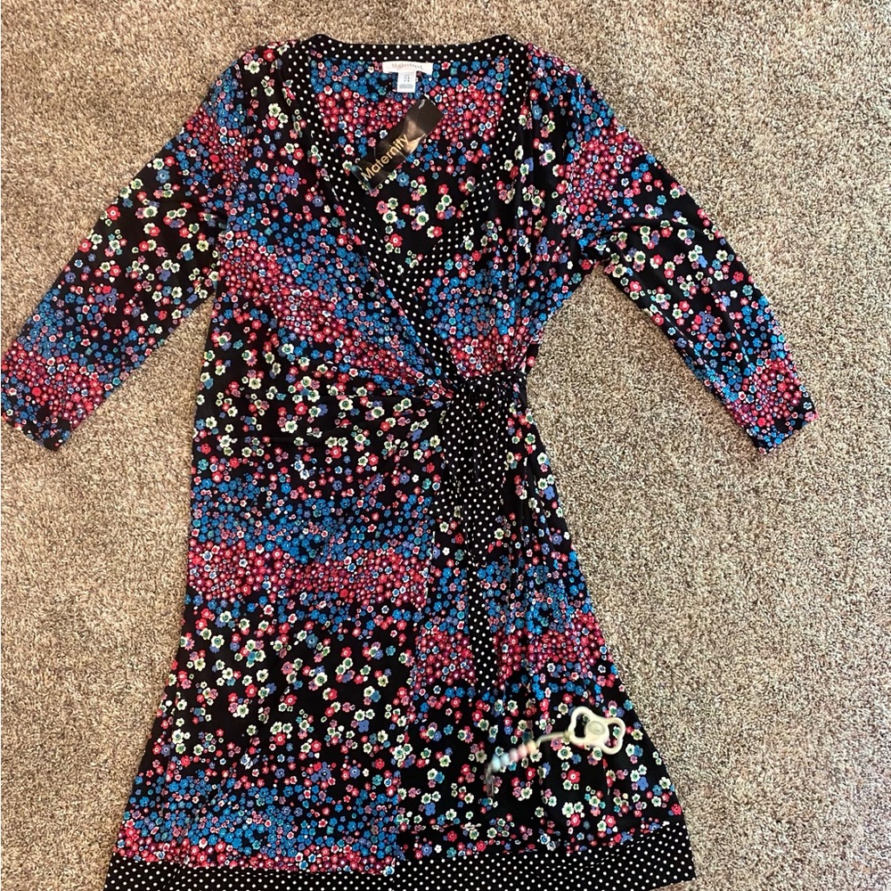 Maternity Wrap Dress